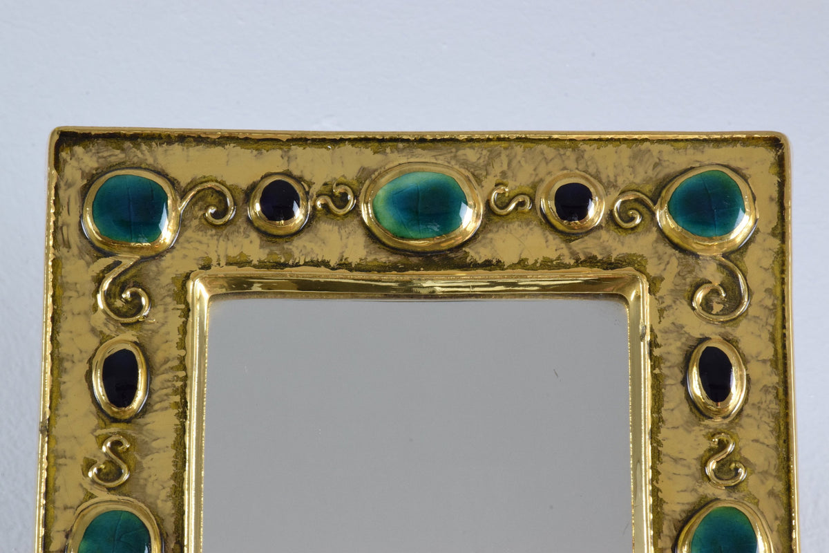 Mid-Century "Jewels Mirror" by Francois Lembo - Spirit Gallery 