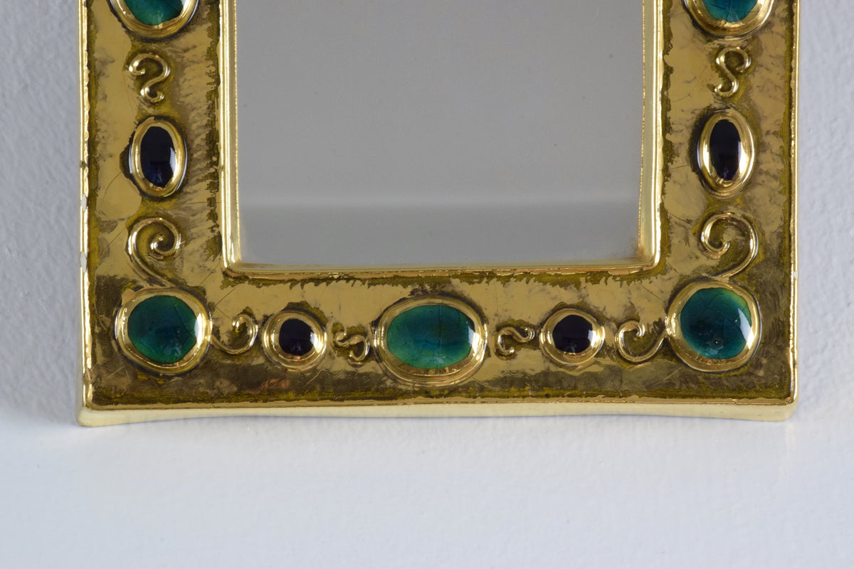Mid-Century "Jewels Mirror" by Francois Lembo - Spirit Gallery 
