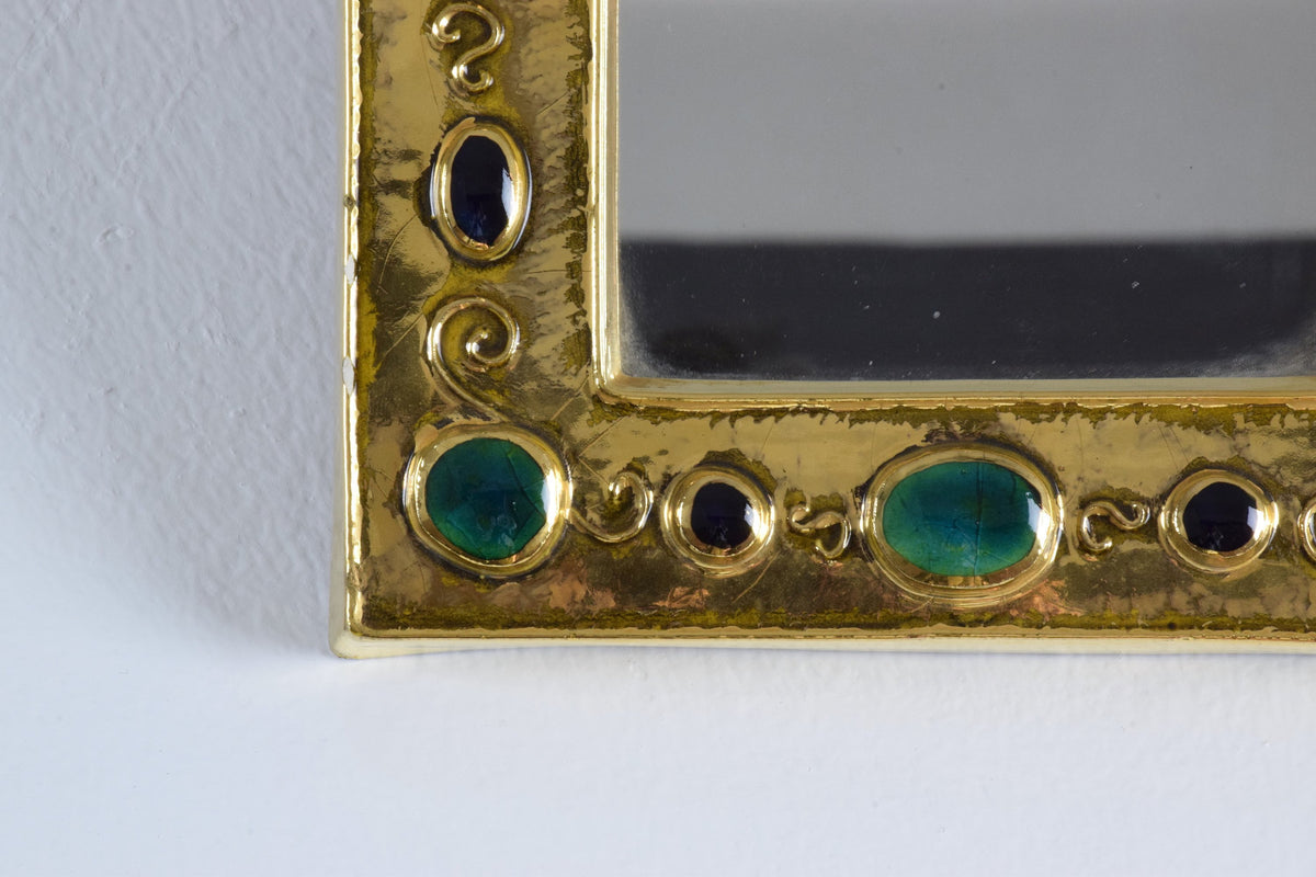 Mid-Century "Jewels Mirror" by Francois Lembo - Spirit Gallery 