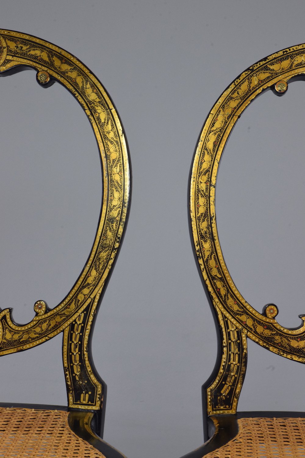Pair of French 19th Century Napoleon III chairs - Spirit Gallery 