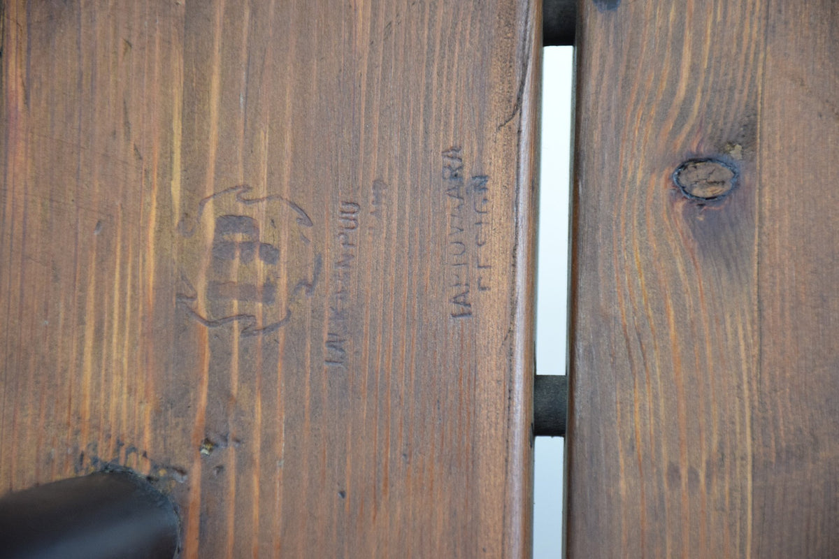 Pair of Pirkka Chairs with Rare Stool by Ilmari Tapiovaara for Laukaan Puu, Finland, 1955 - Spirit Gallery 