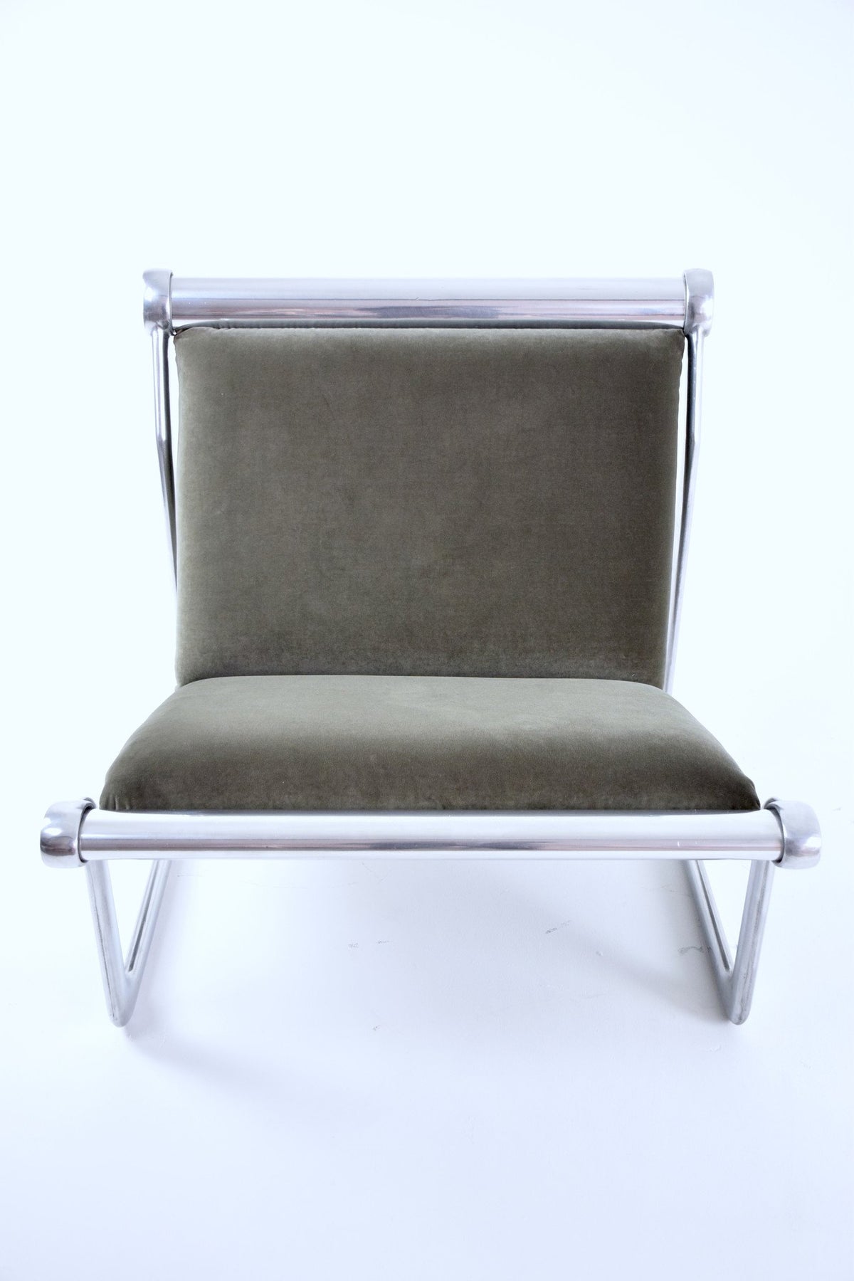 Pair of Sling Lounge Chairs by Hannah Morrison for Knoll, 1970's - Spirit Gallery 