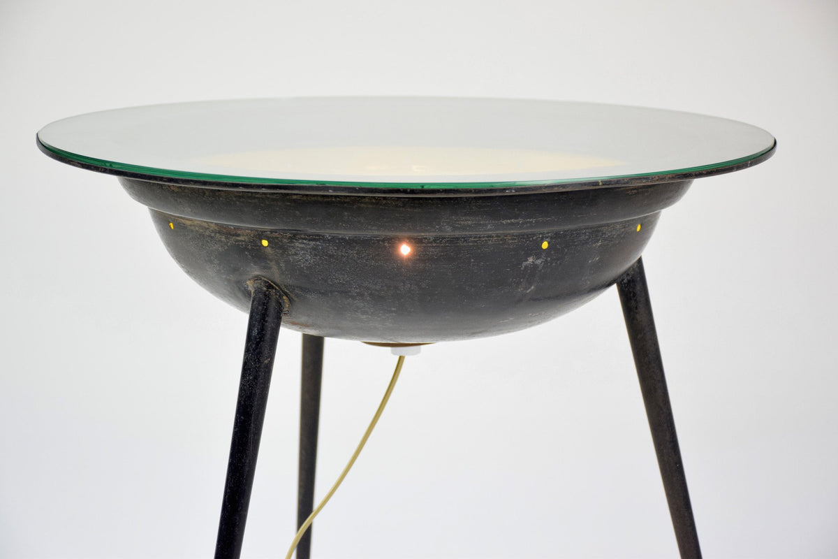 Pair of Space Age Tables with Integrated Lighting, France, 1950's - Spirit Gallery 