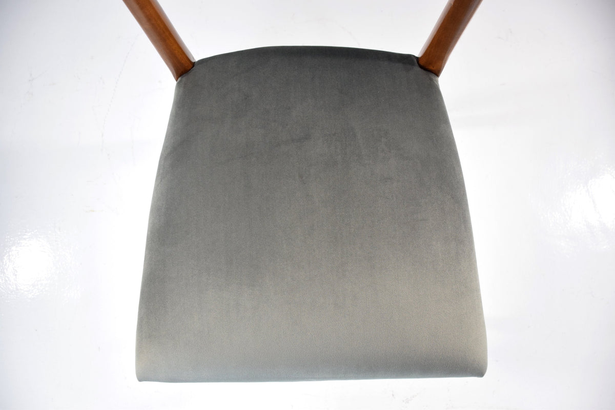 Paolo Buffa Style Italian Dining Chairs, 1950's, Set of 6 - Spirit Gallery 