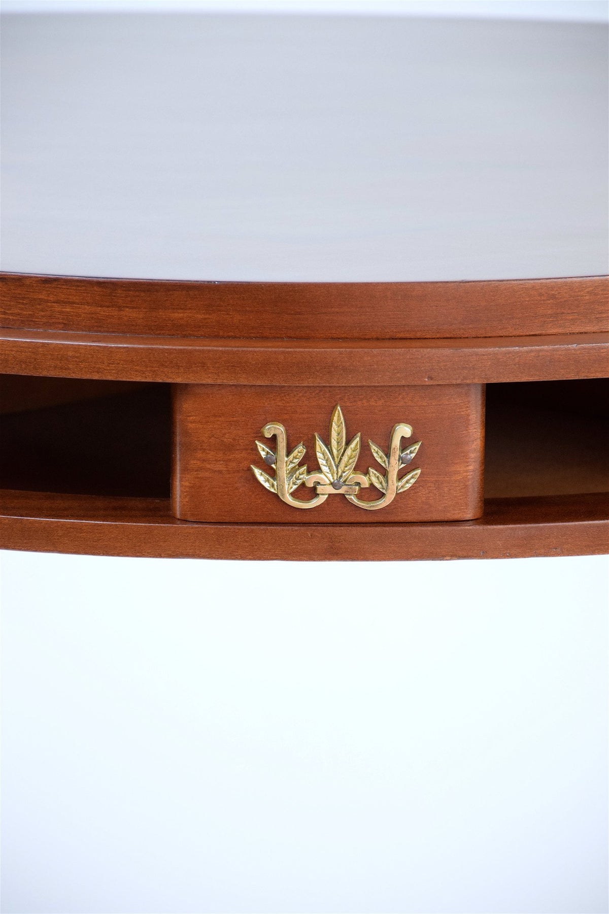 Parquetry Gueridon Table by Jules Leleu, France, 1930's - Spirit Gallery 
