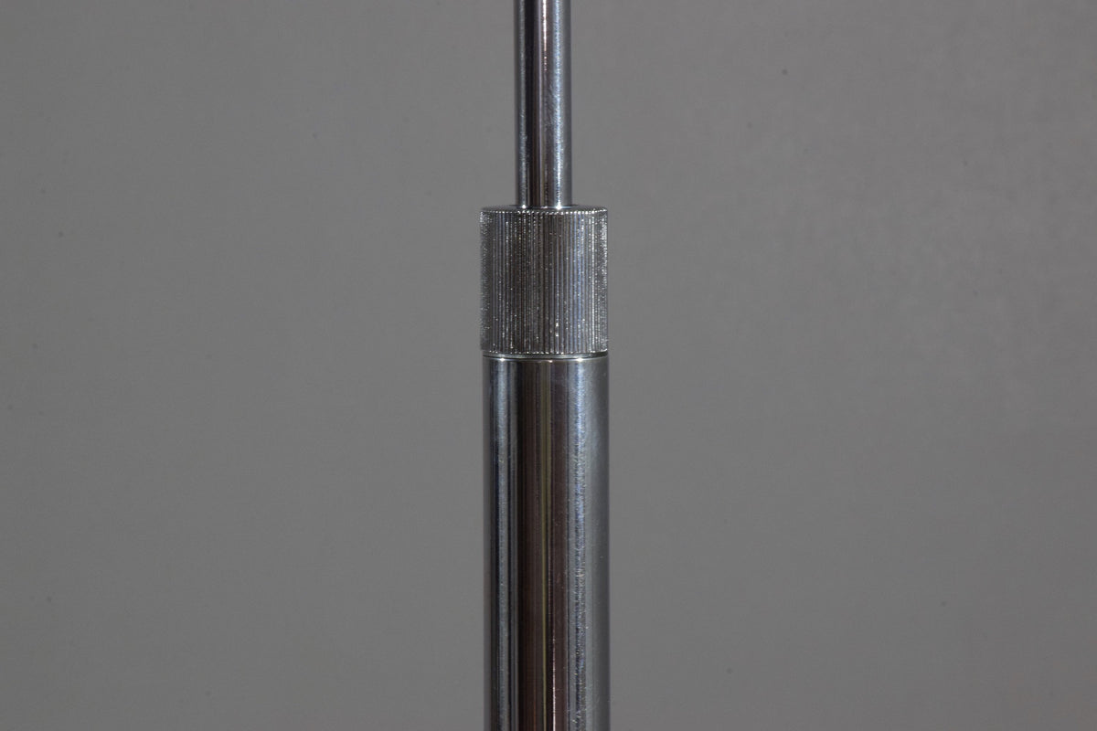 Vintage Height Adjustable Chrome Floor Lamp, 1980-1990 - Spirit Gallery 