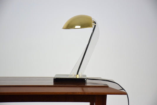 Vintage Lucite Desk Lamp, 1970's - Spirit Gallery 